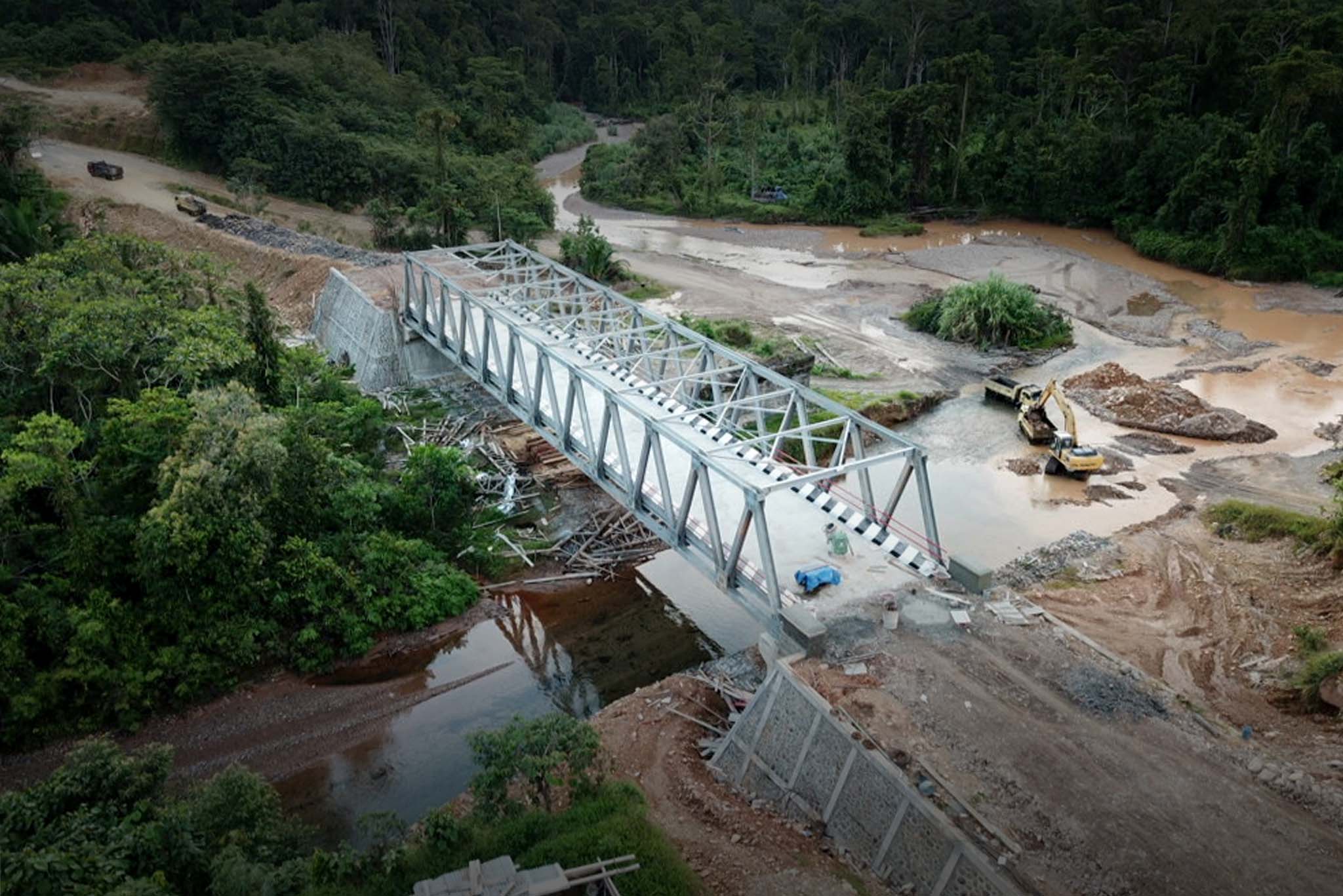 wasaka tomo engineering | fabrikator jembatan | kontraktor jembatan | jembatan rangka baja | jembatan panel bailey
